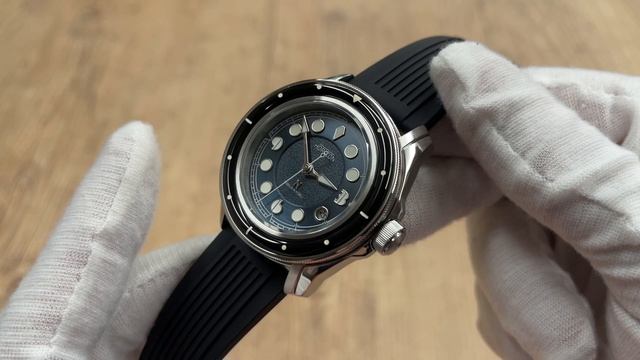 Horizon Nautilus Aegean Blue Diver Automatic Watch | Review Valjoux Relogios смотреть онлайн