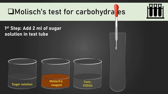 Molisch's test II Carbohydrate identification test смотреть онлайн