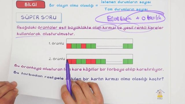 Basit Olayların Olasılığını Hesaplama | 8.Sınıf #uzaktanegitim #evokul Kampı смотреть онлайн