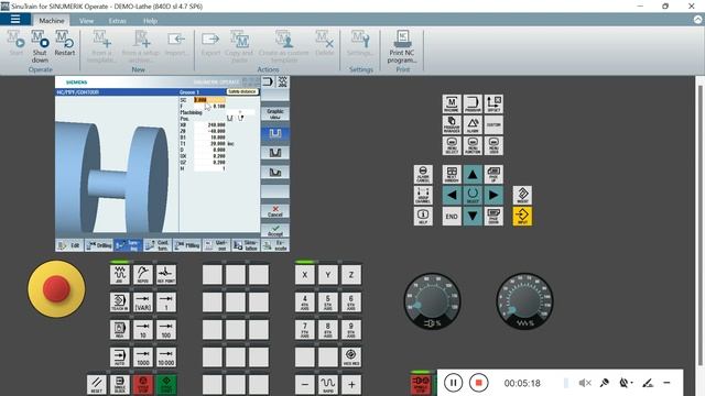 SINUMERIK CNC PROGRAMMING|| HOW TO MAKE GROOVING IN SINUMERIK TURNING|| SIEMENS 840D|| PART-6 смотреть онлайн