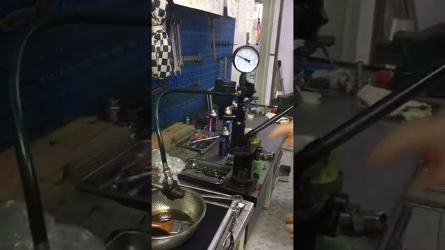PS400 nozzle tester work video. смотреть онлайн