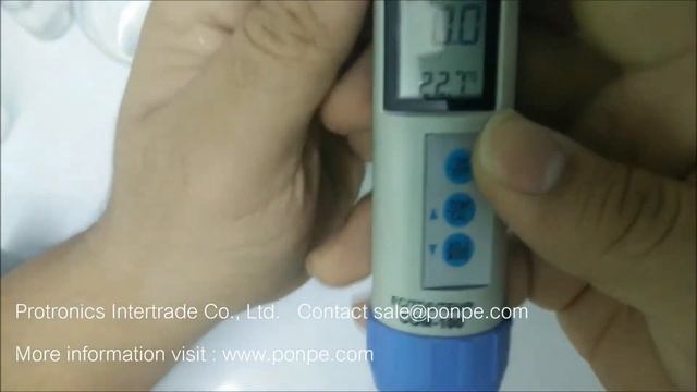 COM-100 การใช้งาน EC/TDS/Temp Combo Meter