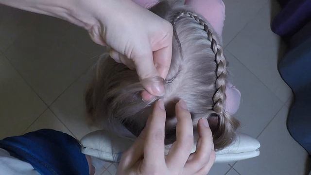 Прическа с изогнутой косой смотреть онлайн