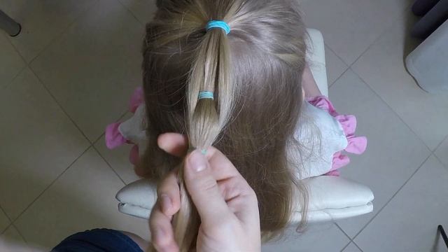 Прическа за 5 минут на длинные волосы смотреть онлайн