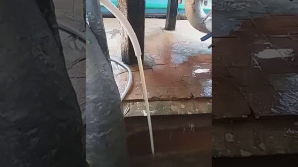 Промывка фильтра обезжелезивания, взрыхление загрузки