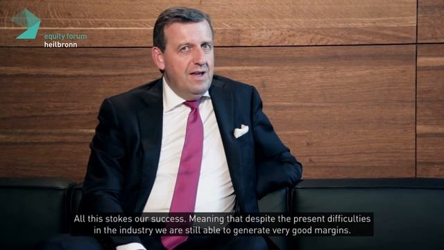 Equity Forum: Interview Dr. Stefan Wolf, CEO, ElringKlinger AG смотреть онлайн