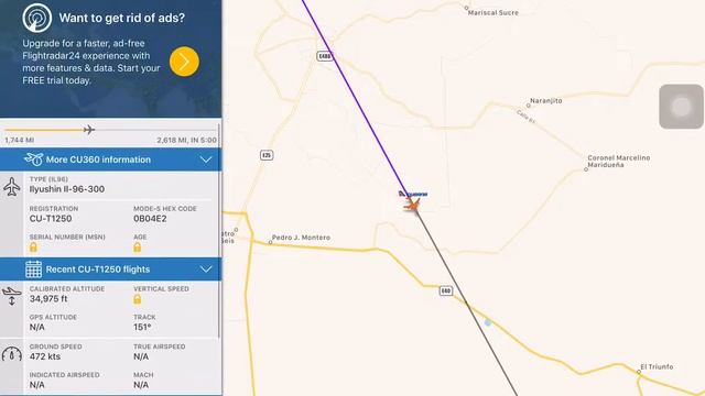Cubana Ilushin Il-96-300 Información смотреть онлайн