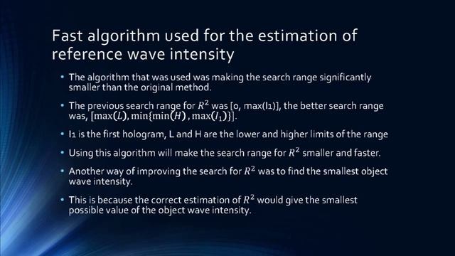 “GPU Acceleration for Digital Holographic Image Reconstruction and Processing” смотреть онлайн