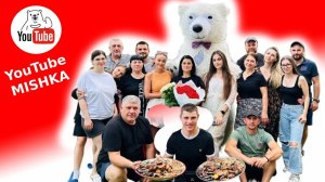 Белый мишка на день рождения Москва