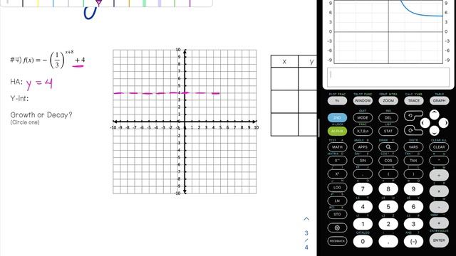 Topic 28 Video Notes Graphing Exponentials pg 3 смотреть онлайн