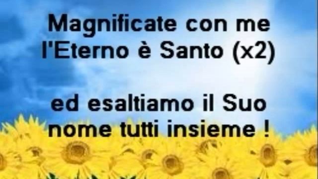 Benedirò l'Eterno in ogni tempo смотреть онлайн