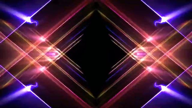 🔷 Neon Tunnel Abstract Electric Lines VJ Loop Video Background смотреть онлайн