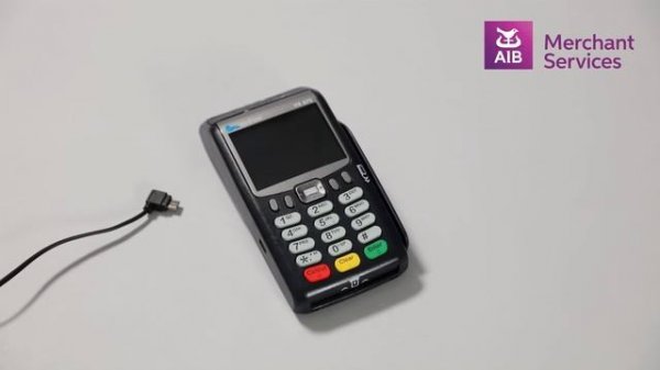 VeriFone VX 675 | Getting Started | AIB Merchant Services