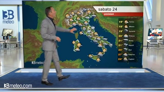 Previsioni meteo Video per sabato, 24 ottobre смотреть онлайн