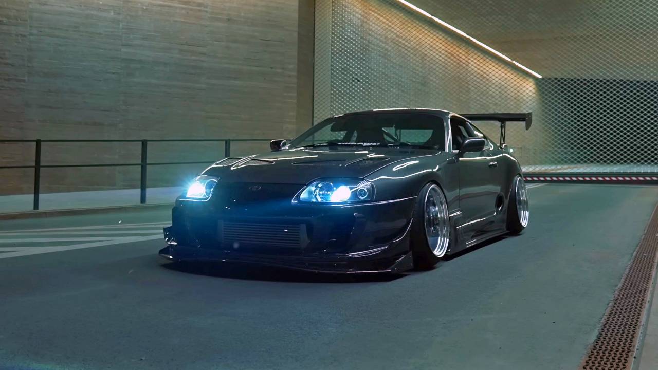 600-сильная Toyota Supra MK4 в обвесе Ridox от Varis со спойлером APR GT500 на дисках Rays Nismo LM смотреть онлайн