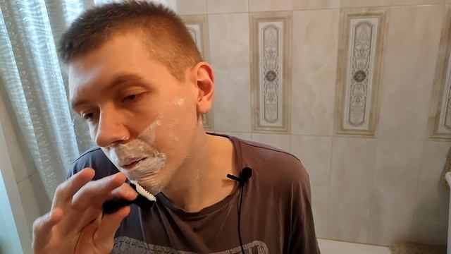 #забрив сердитый с Phoenix Slant Opern Comb\Feather Vintage\Semogue 1305\Tabac Soap\Tabac Lotion