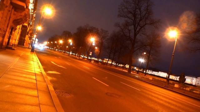 Движение вечернего Петербурга [Solar Fields - Night Traffic City] смотреть онлайн