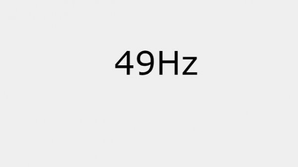 100-1 Hz. Frequency Sweep. Human Audio Spectrum. Hearing test. Bass test. Pure tone
