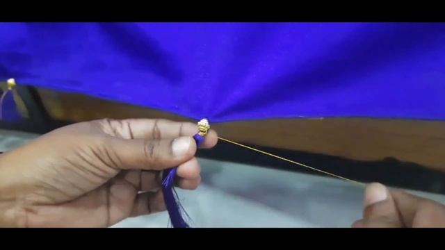 साडीला गोंडे लावणे प्रकार 6, Beautiful saree tussles, baby tussles, смотреть онлайн