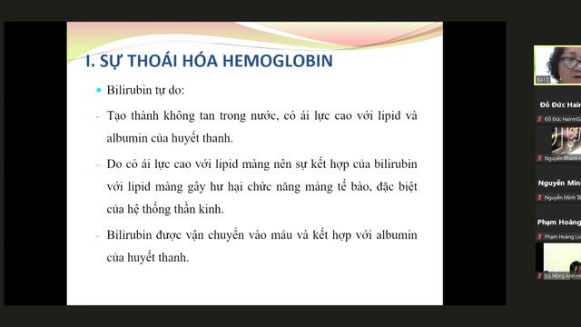 Hoá sinh chuyển hóa hemoglobin смотреть онлайн