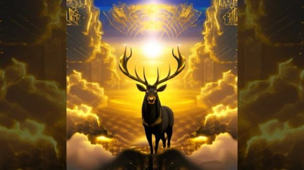 Лесной олень. (Audio visualiser, cover)