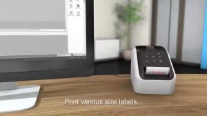 Brother QL 800, QL 810W, QL 820NWB Professional Label Printers- TYCOT