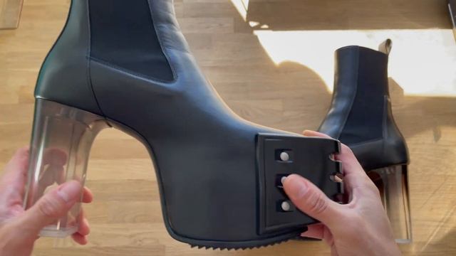【开箱】Rick Owens Kiss Boots｜Rick Owens Grilled Boots｜开箱展示｜上身效果展示｜男士高跟鞋
