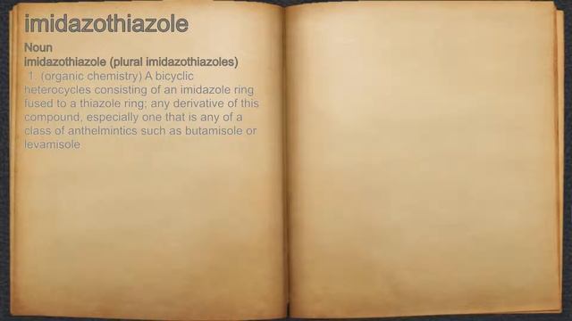 What does imidazothiazole mean? смотреть онлайн