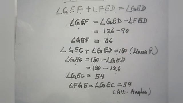 class 9 maths/ chapter 6 /Lines and Angles/exercise 6.2 смотреть онлайн