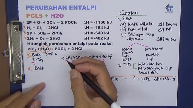 Perubahan Entalpi PCl5 + H2O смотреть онлайн