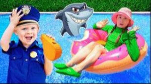 Оливер и Папа - спасатели Водной Полиции
