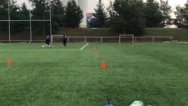 FOOTBALL 1V1 SKILLS ON 2 GATES | FOOTBALL EXERCISE #2 смотреть онлайн