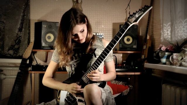 Pantera "Cemetery Gates" - solo cover by Zarina Rybakova смотреть онлайн