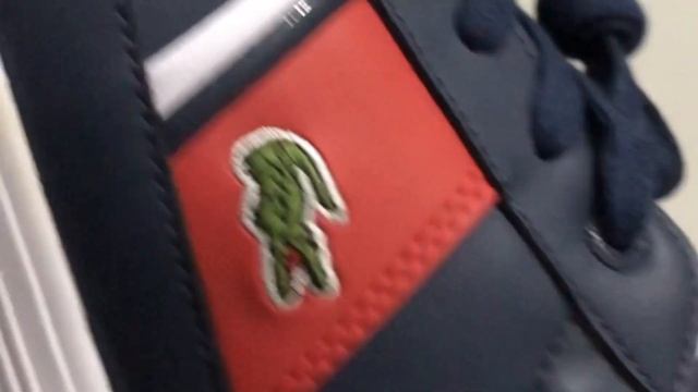 Sapatênis - Lacoste Europa (Netshoes) Azul e Vermelho смотреть онлайн