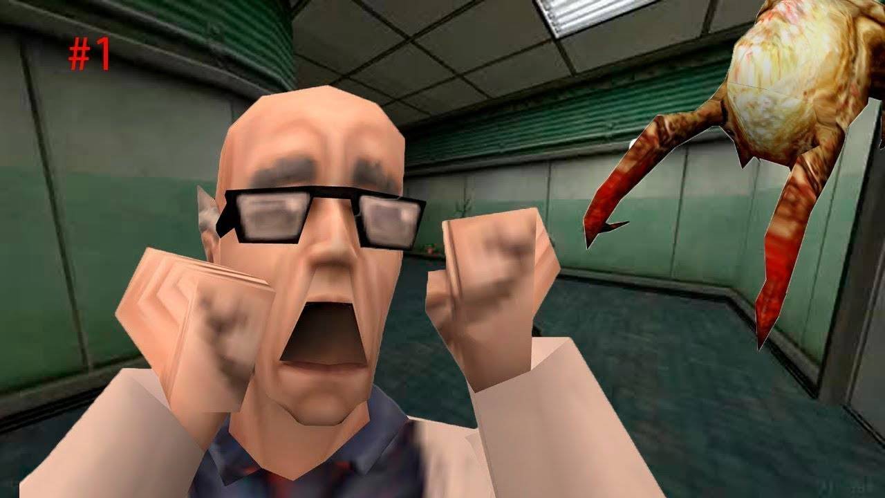 Проходим Half Life 1 Начало #1 смотреть онлайн