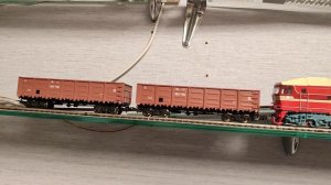 Полувагоны Modimio на ходу