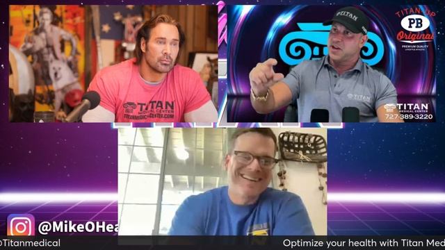 Titans Talk w/ Mike O'Hearn & John Tsikouris | Peptides | Better Health | The Olympia & Much More! смотреть онлайн