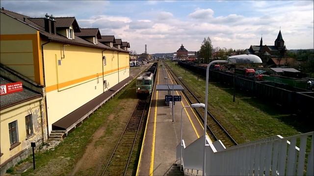 ST43-366 ze składem węglarek w Sanoku + Mocny Mazut смотреть онлайн