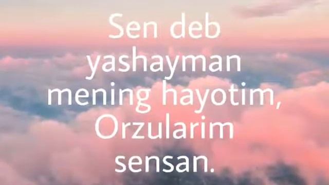 Bor Bo'lgim Kelar {tekst}
