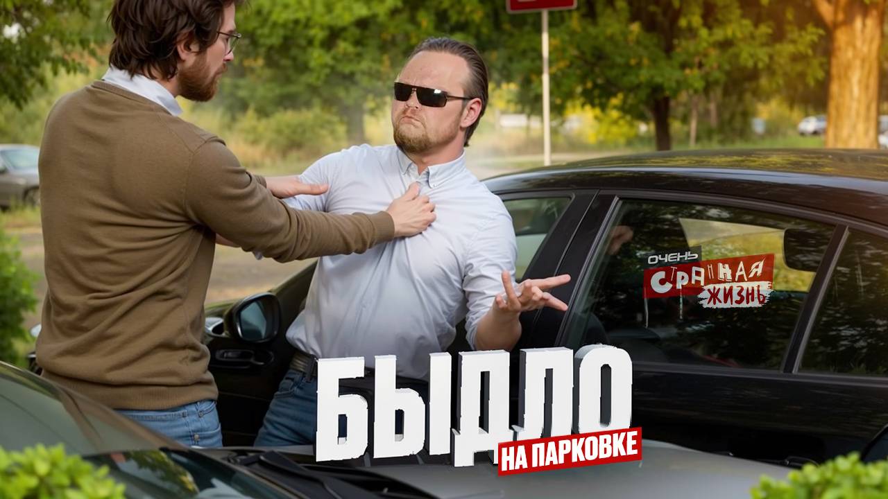Битва за парковку. Быдло опять считает что место - его собственность. Подборка скандалов смотреть онлайн