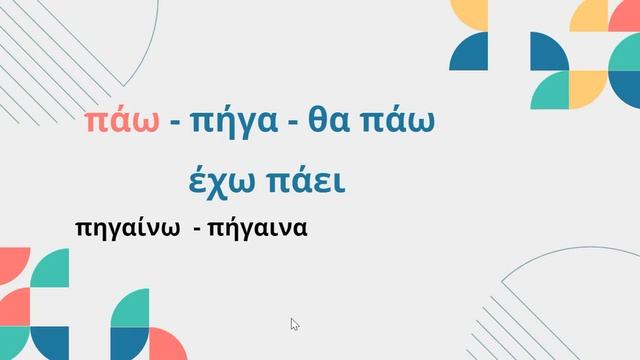 НЕПРАВИЛЬНЫЕ ГЛАГОЛЫ В ГРЕЧЕСКОМ ЯЗЫКЕ. ПРАКТИКА! ΠΑΩ смотреть онлайн