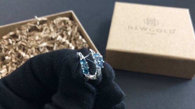!Серьги 094395 из белого золота 585 пробы с топазами лондон смотреть онлайн