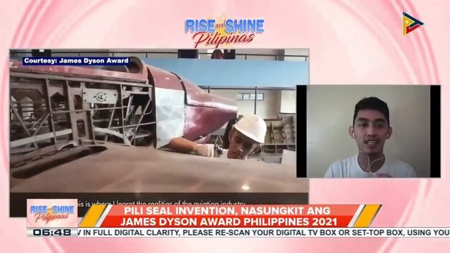 Pili seal invention, nasungkit ang James Dyson Award Philippines 2021 смотреть онлайн