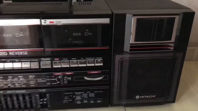 Магнитола.Hitachi TRk-W555. /Профилактика-Часть2/I sell different tape recorders all over the world смотреть онлайн