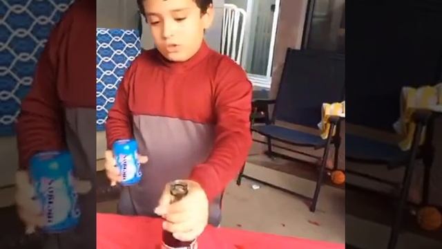 Mentol and coke experiment! смотреть онлайн