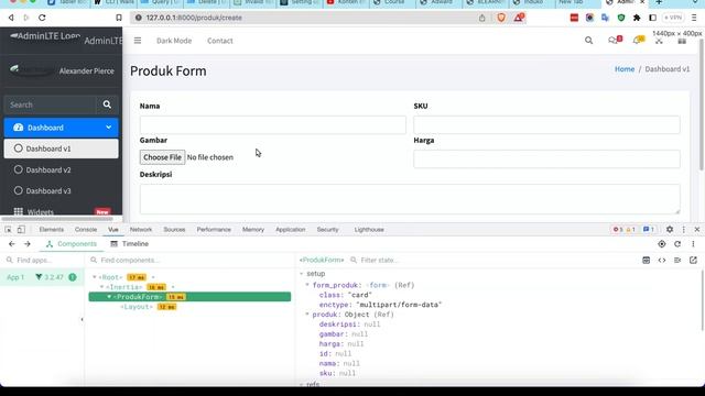 Laravel Inertia CRUD Ajax Adminlte (Bag 2) смотреть онлайн
