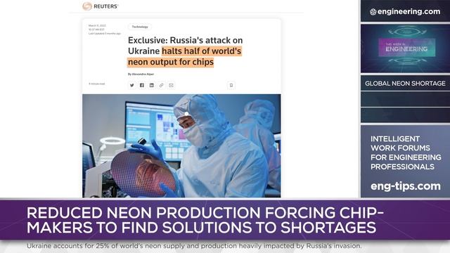Will the Neon Shortage Cripple Computer Chip Production? смотреть онлайн