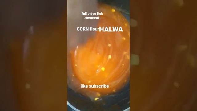 CORN flour halwa recipe M.RAZIYA KITCHEN смотреть онлайн