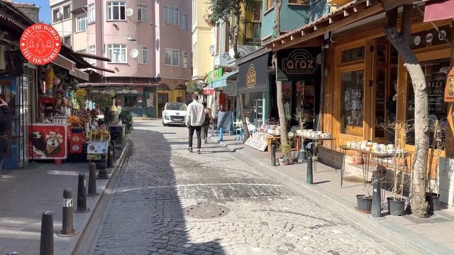 Istanbul City Walking Tour | Balat Neighborhood | 27 March 2023 | 4K UHD 60 fps смотреть онлайн