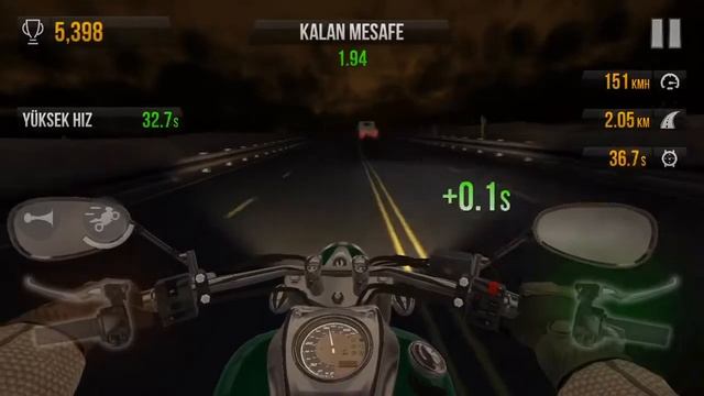 Traffic Rider VX95 NİGHT Motocycle Test смотреть онлайн